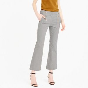 J.Crew NWOT Teddie Sailor Pant Skinny Stripe